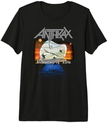 ANTHRAX サイン入り Tシャツ Amazon.com: Anthrax Persistence of Time 30th Anniversary T-Shirt